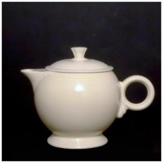 Fiesta Vintage Large Teapot Scarce Ivory Glaze Pristine