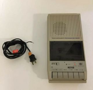 Texas Instruments 1982 Cassette Tape Program Recorder Php2700