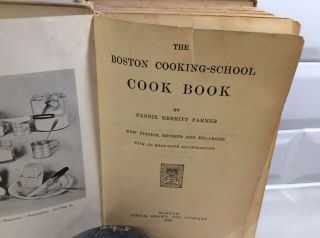 1923 THE BOSTON COOKING SCHOOL COOK BOOK BY FANNIE MERRITT FARMER COOKBOOK 5