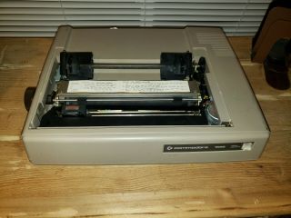 Commodore 1526 Dot Matrix Printer,  With 64 & 128 Computers.