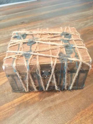 Old Haunted Dybbuk Box Wood Active Spirit Paranormal Spell Vintage