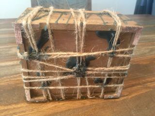 Old HAUNTED Dybbuk BOX Wood Active Spirit Paranormal Spell Vintage 5