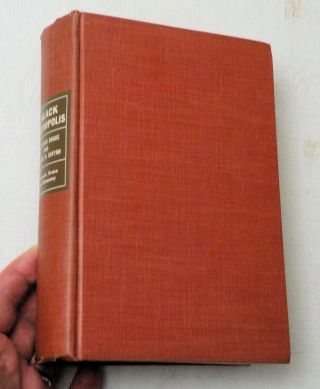 1945,  Black Metropolis A Study Of Negro Life In A Northern City,  Hb 1st Vg