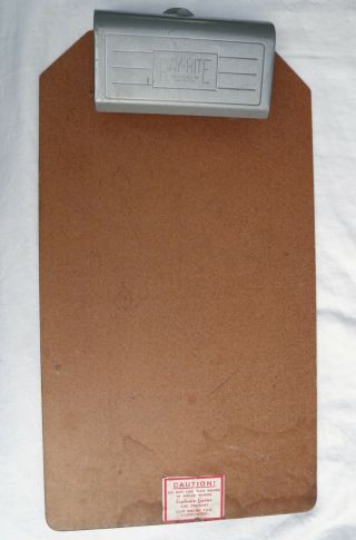 Vintage Ray - Rite Lighted 16 " X 9 " Long Clip Board