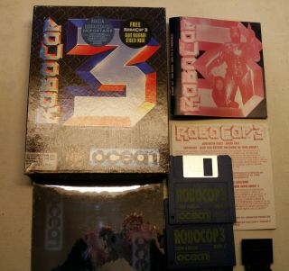 RoboCop 3 by Ocean for the Commodore Amiga 3