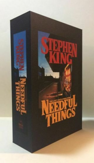 Signed & Slipcase Stephen King - Needless Things - 1st Edition / 1st Printing