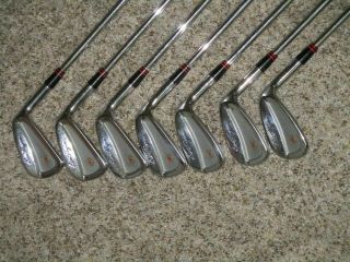 Vtg.  Ben Hogan Apex Plus Forged Irons 3 - 4 & 6 - E Apex 3 Frequency Matched Shafts