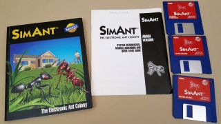 Simant The Electronic Ant Colony©1991 Maxis Game Fo Commodore Amiga 500 600 1200