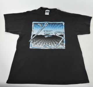 Vintage Yes 1998 Tour " Presented In Surround Sound " Concert T - Shirt - Xl Black