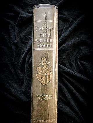 A Yankee in King Arthur ' s Court by Mark Twain 1890 VINTAGE HC FIRST EDITION 1889 4