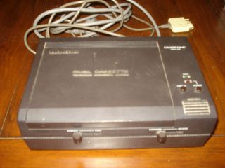 Vintage Radio Shack Duofone Tad - 110 Dual Cassette Telephone Answering Machine