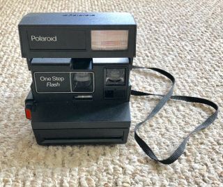 Polaroid One Step Flash 600 Instant Film Camera