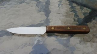 Vintage Chicago Cutlery 107s Paring Knife With 3 1/4 " Blade Gc {004