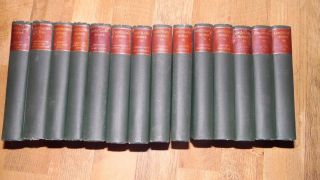 1886 - 1891 Of Longfellow 14 Vol Book Set Standard Library Edition