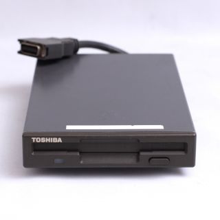 Vintage 1980s Toshiba 3.  5” External Floppy Disk Drive 2
