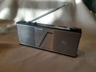 Vintage Sony Srf - A100 Am Fm Stereo Radio Receiver Portable