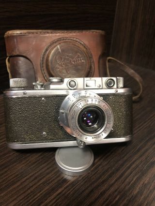 Zorki 1 (i) Vintage Russian Leica M39 Mount Camera.  Perfectly