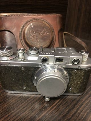 ZORKI 1 (I) vintage Russian Leica M39 mount camera.  perfectly 3
