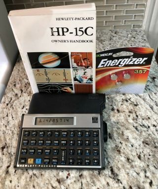 Hp 15c Hewlett Packard Programmable Calculator