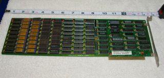 Vintage Ibm Pc Memoplus - X Memory Card Computer 8 - Bit Isa