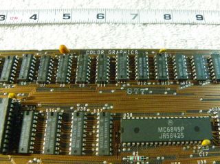 Vintage IBM PC CGA Color Graphics Card Computer 8 - Bit ISA 3