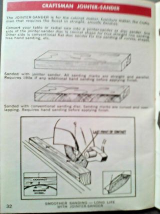 1971 - 81 Sears Craftsman Handbook Circular Saw Blades,  Power Tool Vintage brochure 5