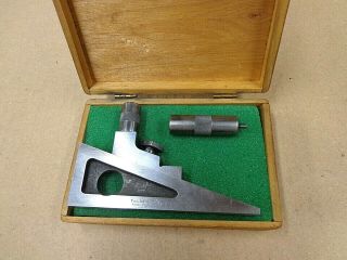 Vintage L.  S.  Starrett No 246 Planer & Shaper Gage With Level And Extensions