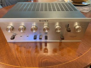 Sony Ta - 1120 Integrated Stereo Amplifier Circa 1967