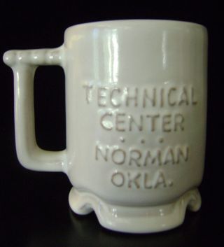 FRANKOMA Pottery US MAIL Post Office TECHNICAL CENTER NORMAN OK Vintage MUG Cup 2