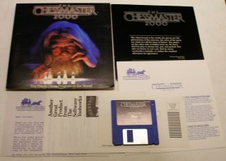 Chessmaster 2000 By Software Toolworks For Commodore Amiga