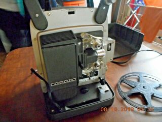 Vintage Bell & Howell Autoload Eight Design 346a Movie Projector /