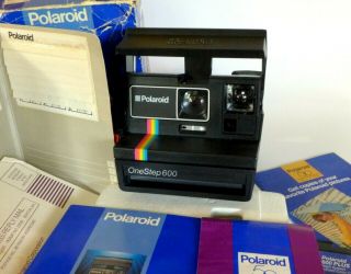 Film - Polaroid Rainbow One - Step 600 W/ All Papers.  Usa