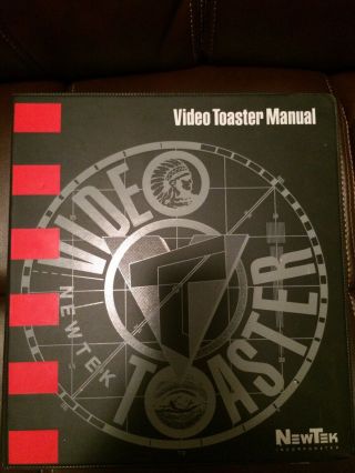 Newtek Video Toaster For Amiga 2000 2000hd 2500 3000 (t) Manuals