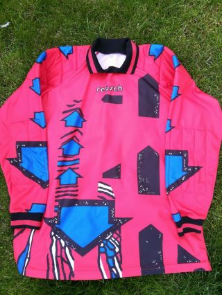 Reusch 1990s Vintage 1 Goalkeeper Shirt Goalie Jersey Torwarttrikot Large Xl