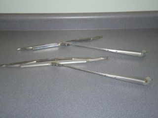 Vintage Trico Windshield Wiper Set 15 " Arms W/ Anco 18 " Blades 1960 