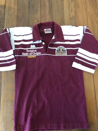 Kids Vintage 1995 Queensland State Of Origin Rugby League Jersey