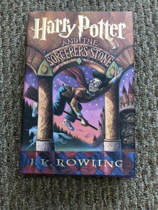 Harry Potter And The Sorcerers Stone Us 1st Edition First Jk Rowling Book Hc Dj