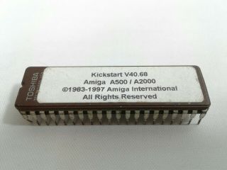 Toshiba V40.  68 Kickstart Rom Chip For Commodore Amiga