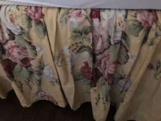 Lovely Vintage Ralph Lauren Kathleen Queen Bed Skirt