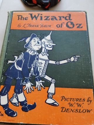 The Wizard Of Oz By L Frank Baum & W.  W.  Denslow 1903 By Braunworth & Co