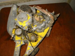 Vintage Mcculloch 47 Vintage Chainsaw Mcculloch go kart motor 7