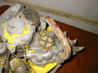 Vintage Mcculloch 47 Vintage Chainsaw Mcculloch go kart motor 8