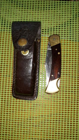 Imperial - Frontier Usa Double Eagle Big Horn Lock Back Knife 4815 Vintage