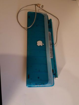 Vintage Apple iMac G3 Bondi Blue USB Computer Keyboard M2452 4