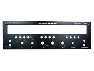 Marantz 2270 Receiver Front Panel Faceplate (face Plate) Black Anoda Imit
