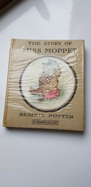 The Story Of Miss Moppet 1936 Beatrix Potter Vintage