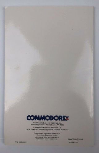 Commodore 64C Computer INTRODUCTORY & SYSTEMS GUIDE 1541 - II DISK DRIVE 2