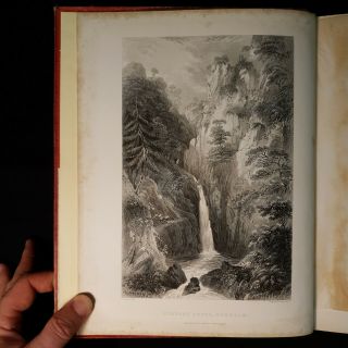 1858 Description ENGLISH LAKES Harriet Martineau ILLUSTRATED ED 1st PLATES Map 6