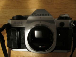 Canon Ae - 1 Program 35mm Slr Film Camera Body Only