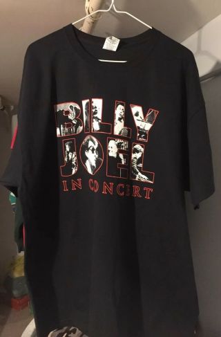 Billy Joel Concert T - Shirt Madison Square Garden Xxl Made America Vintage Usa